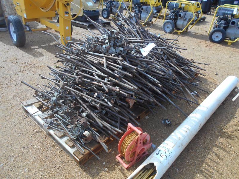 MISC STEEL RODS FOR CONCRETE FORMS J M Wood Auction Company Inc misc-steel-rods-for-concrete-forms-j-m-wood-auction-company-inc