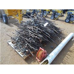 MISC STEEL RODS FOR CONCRETE FORMS