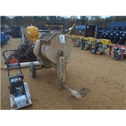 CEMENT MIXER, GAS ENGINE