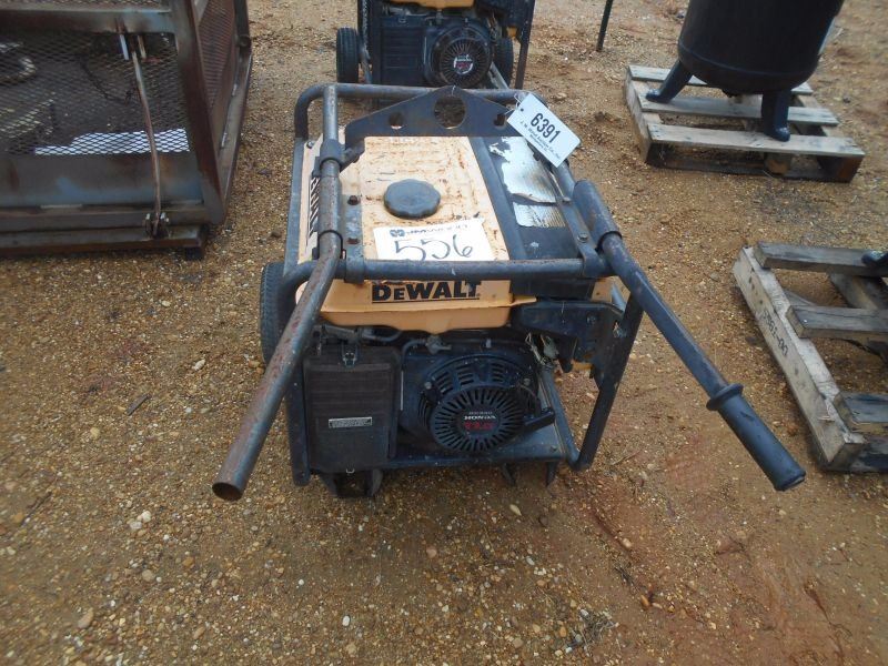 DEWALT DG6000 GENERATOR, GAS ENGINE