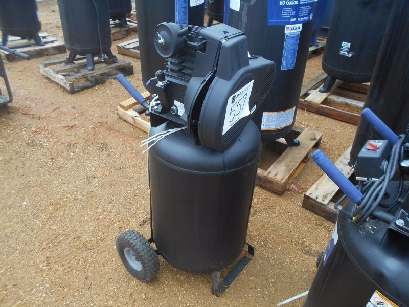 KOBALT 30 GALLON UPRIGHT AIR COMPRESSOR 110 VOLT ELECTRIC