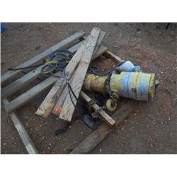 BUDGIT 2 TON OVERHEAD ELEC CHAIN & HOIST