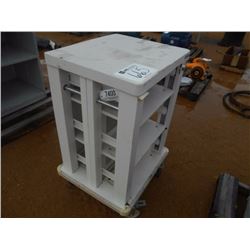 - 22" X 25" METAL CABINET, ROLL AROUND