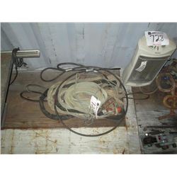 MISC LOT OF CHOKERS, PLATE CLAMPS