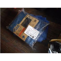 (3) MISC SIZE BLUE TARPS