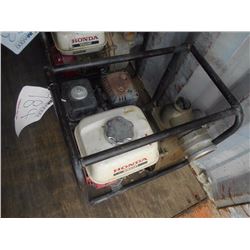 HONDA 3" TRASH PUMP, GAS ENGINE
