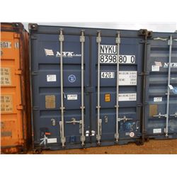 40' STEEL SHIPPING CONTAINER