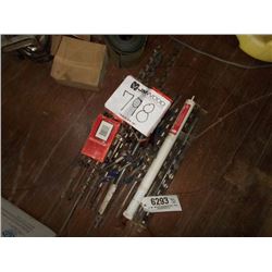 MISC SIZE DRILL BITS