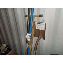 MISC TYPE SHOVELS, GRADE RODS