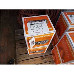 (2) AUTOMATIC WELDING HELMETS