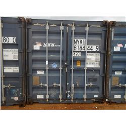 40' STEEL SHIPPING CONTAINER