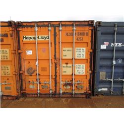 40' STEEL SHIPPING CONTAINER