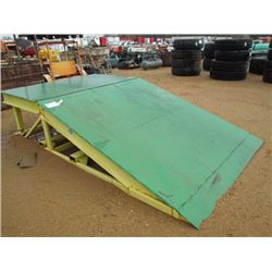 (1) LOAD RAMP ON SKIDS, 14' 6" LENGTH, 8' WIDE