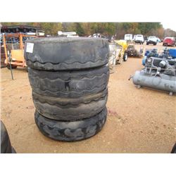 (4) 16.00R25 TIRES & RIMS