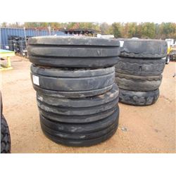 (4) 16.00R25 TIRES & RIMS