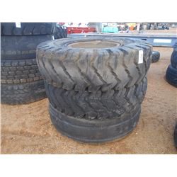 (3) 16.00R25 TIRES & RIMS
