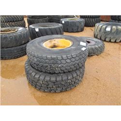 (2) 16.00R25 TIRES & RIMS