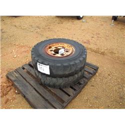 (2) 8.25-15 TIRES & RIMS