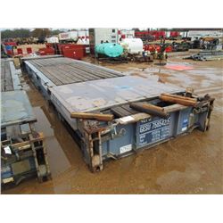 8' X 40' SEACO WOOD AND STEEL BRIDGE