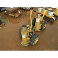 SIMPLEX TRAIN CAR JACK, VIN/SN:85451 - AIR DRIVEN, RUBBER TIRES