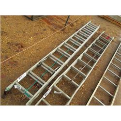 24' ALUMINUM EXTENSION LADDER