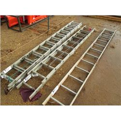 20' ALUMINUM EXTENSION LADDER