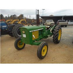 JOHN DEERE 1120 FARM TRACTOR, VIN/SN:025625 - PTO, 3 PTH, 12.4/11-28 TIRES, METER READING 3,086 HOUR