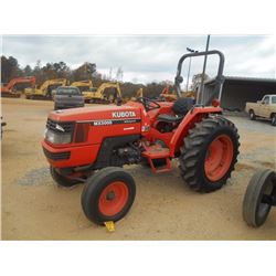 KUBOTA MX5000E FARM TRACTOR, VIN/SN:10209 - 3 PTH, PTO, ROLL BAR, 13.6-28 REAR TIRES, METER READING 