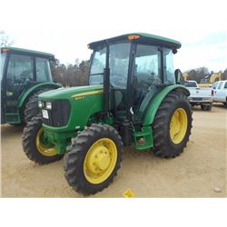 2014 JOHN DEERE 5055E FARM TRACTOR, VIN/SN:Y246082 - MFWD, PTO, 3 PTH, 2 REMOTES, ECAB W/AIR, 16.9-2