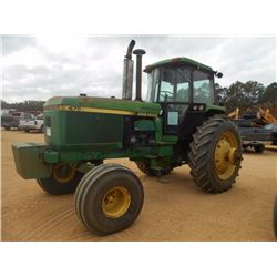 1990 JOHN DEERE 4755 FARM TRACTOR, VIN/SN:003656 - 3 PTH, PTO, 3 HYD REMOTES, QUICK HITCH, ECAB W/AI