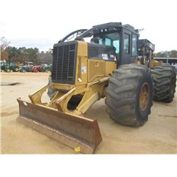 2010 CAT 545C GRAPPLE SKIDDER, VIN/SN:54500538 - DUAL ARCH GRAPPLE. WINCH, ECAB W/AIR, 35.5LB32 TIRE
