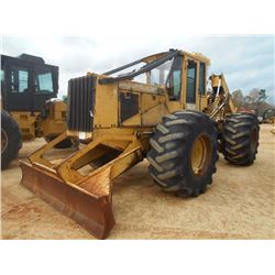 1995 JOHN DEERE 748G GRAPPLE SKIDDER, VIN/SN:552545 - DUAL ARCH, ECAB W/AIR, 30.5L-32 TIRES, METER R
