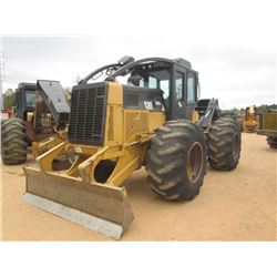 2012 CAT 525C GRAPPLE SKIDDER, VIN/SN:52501576 - SINGLE ARCH, WINCH, ECAB W/AIR, 30.5-32 TIRES, METE