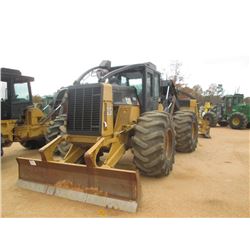 2012 CAT 525C GRAPPLER SKIDDER, VIN/SN:52501519 - DUAL ARCH, WINCH, ECAB W/AIR, 30.5L32 TIRES, METER