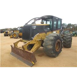 2004 CAT 525B GRAPPLE SKIDDER, VIN/SN:3KZ01287 - DUAL ARCH, WINCH, ECAB W/AIR, 30.5L-32 TIRES, METER