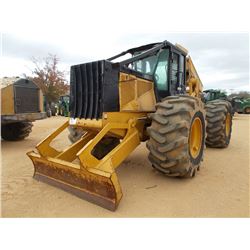 2004 JOHN DEERE 648G III GRAPPLE SKIDDER, VIN/SN:594027 - DUAL ARCH GRAPPLE, ECAB W/AIR, 34.5L32 TIR