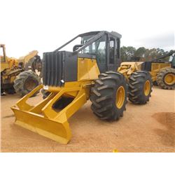 1996 JOHN DEERE 548G GRAPPLE SKIDDER, VIN/SN:554676 - SINGLE ARCH, WINCH, CAB, 28L-26 TIRES, METER R
