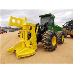 2006 JOHN DEERE 643H FELLER BUNCHER, VIN/SN:882501 - FD45 SAWHEAD, ECAB W/AIR, 28L-26 TIRES, METER R