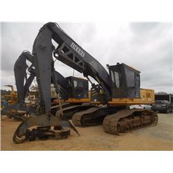 2005 JOHN DEERE 2554 SHOVEL LOADER, VIN/SN:200121 - LIVE HEEL, ECAB W/AIR, METER READING 8,869 HOURS