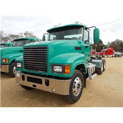 2014 MACK CHU 613 TRUCK TRACTOR, VIN/SN:1M1AN07Y0EM016491 - T/A, 445 HP MACK MP8 ENG, MACK M DRIVE T