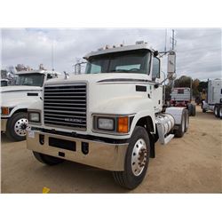 2013 MACK CHU613 TRUCK TRACTOR, VIN/SN:1M2AN07Y6DM013884 - T/A, 505 HP MACK MP8 DIESEL ENGINE, EATON