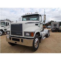 2013 MACK CHU613 TRUCK TRACTOR, VIN/SN:1M1AN07Y9DM04606 - T/A, 505 HP MACK MP8 DIESEL ENGINE, EATON 