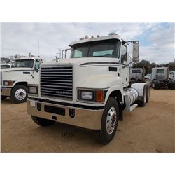 2013 MACK CHU613 TRUCK TRACTOR, VIN/SN:1M1AN07Y5DM014606 - T/A, 505HP MACK MP8 DIESEL ENGINE,M EATON
