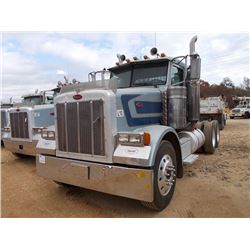 2005 PETERBILT 378 TRUCK TRACTOR, VIN/SN:1XPFD49X15D843645 - T/A, CUMMINS DIESEL ENGINE, 10 SPD TRAN