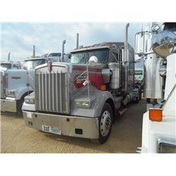 2004 KENWORTH W900 TRUCK TRACTOR, VIN/SN:1XKWDB9X64J059147 - T/A, 475HP CAT C15 DIESEL ENGINE, 10 SP