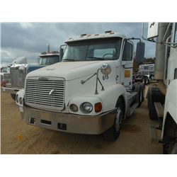1999 FREIGHTLINER CENTURY CLASS TRUCK TRACTOR, VIN/SN:1FUYDZYB6XLB11061 - T/A, 400 HP C60 DETROIT DI