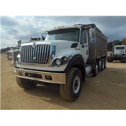 2012 INTERNATIONAL WORK STAR 7600SFA DUMP, VIN/SN:1HTGRSJTXCJ598740 - MAX FORCE DIESEL ENGINE, 8LL T