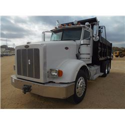 2010 PETERBILT 367 DUMP, VIN/SN:1XPTD40X4AD106949 - T/A, 485HP ISX CUMMINS DIESEL ENGINE, 10 SPD TRA