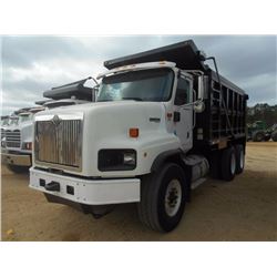 2008 INTERNATIONAL PAYSTAR 5000 DUMP TRUCK, VIN/SN:1HTXHAHT78J635947 - T/A, 385 HP ISM CUMMINS ENG, 