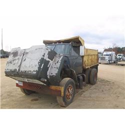 1969 GMC 9500 DUMP, VIN/SN:H19AD072605 - S/A, DETROIT DIESEL ENGINE, 5-2 SPD TRANS, 10' STEEL DUMP B